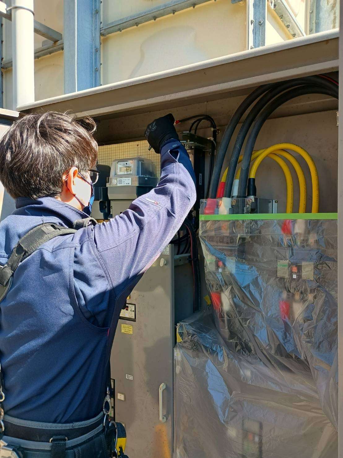 静岡市マンション内 電子ブレーカー交換