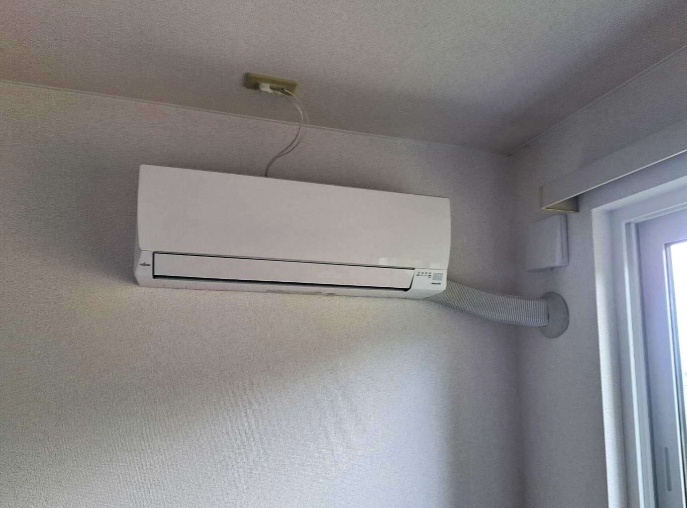 富士市アパート エアコン設置